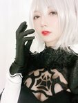 [Cosplay] 51酱 2B黑婚纱 [53P2V-485MB]