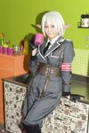 [ZIZG-013TC] Rei Mizuna & Claire Hasumi - Elf Female Officer Trapped in a Trap 虜囚市場 -罠に嵌められたエルフの女将校- みづなれい デジタル写真集
