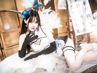 [Cosplay] 羽生三未 瓶儿 青花瓷旗袍 [25P-307MB]