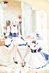 [Cosplay] 源纱希喵喵喵 &犹大Yuta 大小双人贝尔法斯特 [28P-219MB]