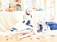 [Cosplay] 源纱希喵喵喵 &犹大Yuta 大小双人贝尔法斯特 [28P-219MB]