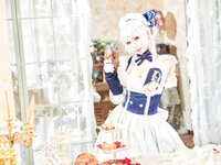 [Cosplay] 源纱希喵喵喵 &犹大Yuta 大小双人贝尔法斯特 [28P-219MB]