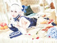 [Cosplay] 源纱希喵喵喵 &犹大Yuta 大小双人贝尔法斯特 [28P-219MB]