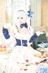 [Cosplay] 源纱希喵喵喵 &犹大Yuta 大小双人贝尔法斯特 [28P-219MB]