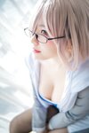 [Cosplay] 阿半今天很开心 FGO 玛修 同人体操服 [20P-162MB]