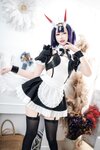 [Cosplay] 羽生三未 FGO 酒吞童子女仆 [20P-148MB]