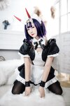 [Cosplay] 羽生三未 FGO 酒吞童子女仆 [20P-148MB]