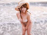 [Cosplay] Nyako喵子 向日葵比基尼 [66P1V-149MB]