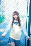 [Cosplay] Kyokyo沉迷汉堡王(陆卿卿) 樱花与JK [9P-41.5MB]