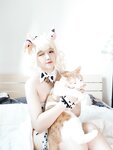 [Cosplay] 阿半今天很开心 奶牛比基尼 [51P-465MB]