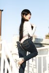 [Cosplay] 51酱 吉他牛仔裤 [26P-351MB]