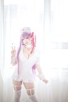 [Cosplay] 阿半今天很开心 BB护士 [25P-202MB]