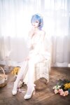 [Cosplay] 封疆疆v 蕾姆花嫁 [26P 119MB]