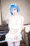 [Cosplay] 封疆疆v 蕾姆花嫁 [26P 119MB]