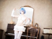 [Cosplay] 封疆疆v 蕾姆花嫁 [26P 119MB]