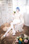 [Cosplay] 封疆疆v 蕾姆花嫁 [26P 119MB]