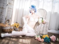 [Cosplay] 封疆疆v 蕾姆花嫁 [26P 119MB]