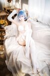 [Cosplay] 封疆疆v 蕾姆花嫁 [26P 119MB]