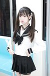 [Cosplay] 可可小白兔 電車上の女高中生