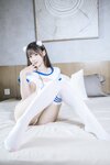 [Cosplay] 羽生三未 蓝白私房 [38P-600MB]