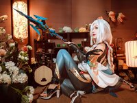 [Cosplay] 源纱希喵喵喵 申鹤[15P-301.2M]