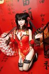 [Cosplay] 亚马逊鲶鱼 时崎狂三 旗袍 [25P1V-546MB]
