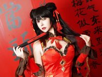 [Cosplay] 亚马逊鲶鱼 时崎狂三 旗袍 [25P1V-546MB]