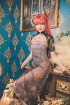 [Cosplay] 源纱希喵喵喵 君主旗袍 [16P-202M]