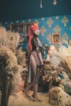 [Cosplay] 源纱希喵喵喵 君主旗袍 [16P-202M]