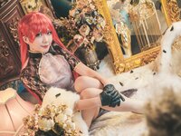 [Cosplay] 源纱希喵喵喵 君主旗袍 [16P-202M]