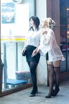 [Cosplay] 皮皮奶可可爱了啦 &穆零Mu0 百合OL [51P-668MB]