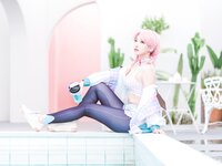 [Cosplay] 宮本桜 蓝毒 [16P-322MB]