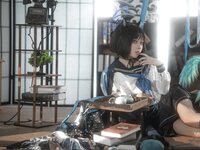 [Cosplay] 矢量鱼 蔚蓝档案 桐生桔梗 [28P-357MB]