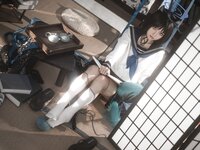 [Cosplay] 矢量鱼 蔚蓝档案 桐生桔梗 [28P-357MB]