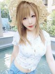 [Cosplay] Nyako喵子 温泉旅行 [225P2V-1.27GB]