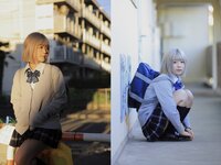 [Photobook] School Uniforms & Miss Short Cut Best 制服×ショートカット