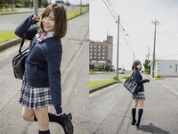 [Photobook] School Uniforms & Miss Short Cut Best 制服×ショートカット
