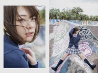 [Photobook] School Uniforms & Miss Short Cut Best 制服×ショートカット