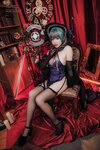 [Cosplay] Nyako喵子 柴郡旗袍 [48P-315MB]