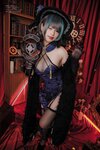 [Cosplay] Nyako喵子 柴郡旗袍 [48P-315MB]