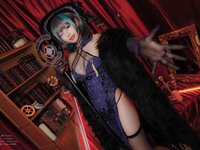 [Cosplay] Nyako喵子 柴郡旗袍 [48P-315MB]