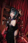 [Cosplay] Nyako喵子 柴郡旗袍 [48P-315MB]