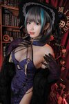 [Cosplay] Nyako喵子 柴郡旗袍 [48P-315MB]