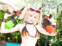 [Cosplay] Peachmilky - Burnice bikini