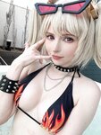 [Cosplay] Peachmilky - Burnice bikini