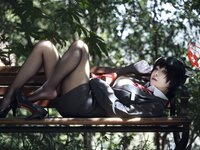 [Cosplay] 矢量鱼 椿导游 [32P-210MB]