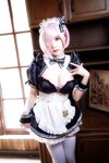 [Cosplay] 亚马逊鲶鱼 FGO 玛修女仆 [10P-221MB]