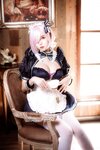 [Cosplay] 亚马逊鲶鱼 FGO 玛修女仆 [10P-221MB]