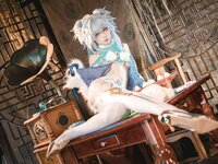 [Cosplay] 矢量鱼 少女前线云图计划 芙洛伦 [31P-365MB]