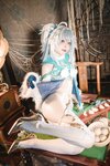 [Cosplay] 矢量鱼 少女前线云图计划 芙洛伦 [31P-365MB]